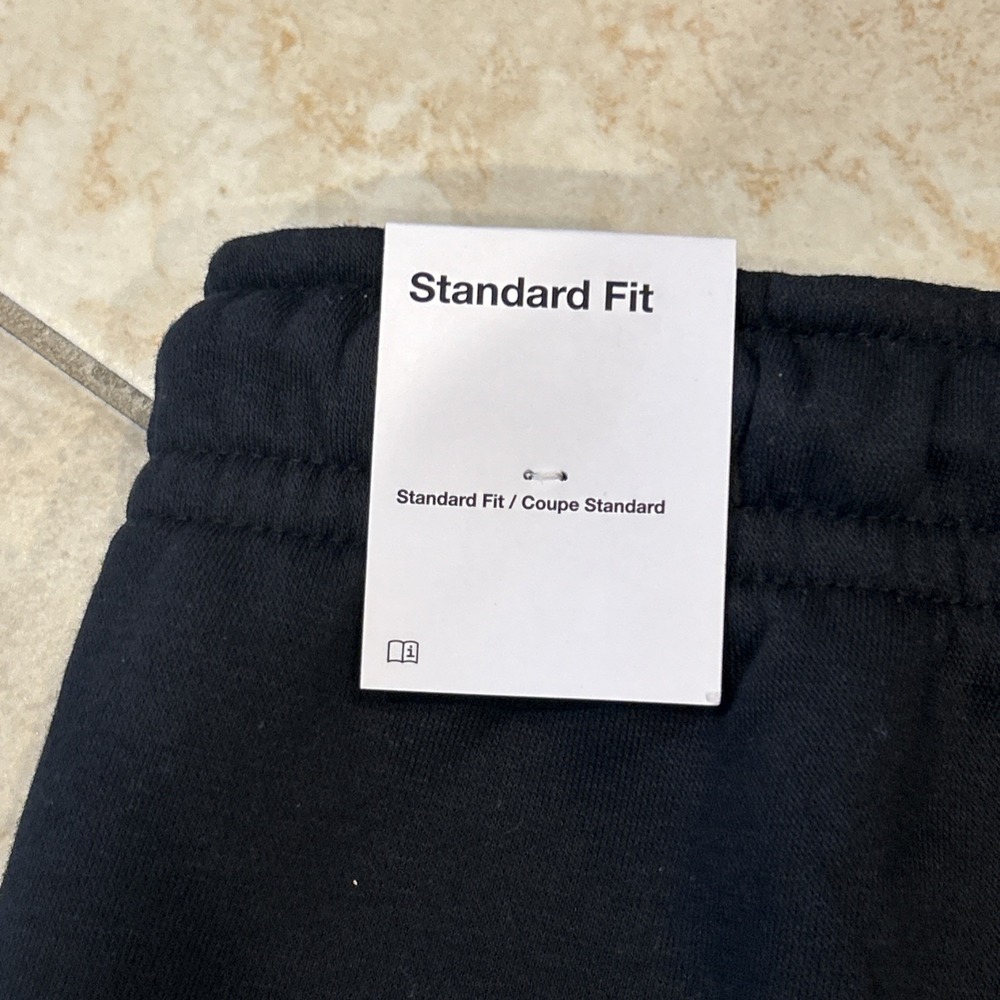Jordan Essential Fleece HBR Shorts Mens XL Black Active Drawstring FN4535-010 - Picture 7 of 9